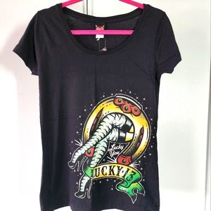 Large Lucky 13 t shirt. NWT